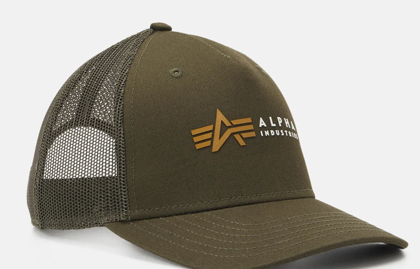 Alpha Label Trucker Cap 106901