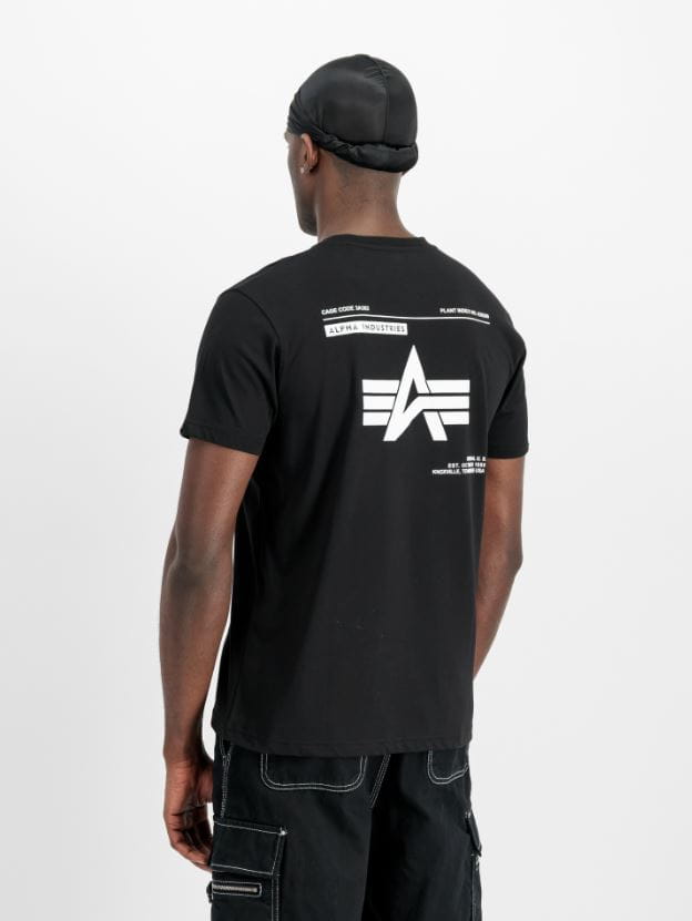 Label Backprint T-Shirt Alpha Industries 258505