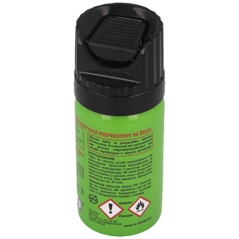Gaz pieprzowy Defence Red Pepper - Żel - Stożek - 40 ml - 10040-C