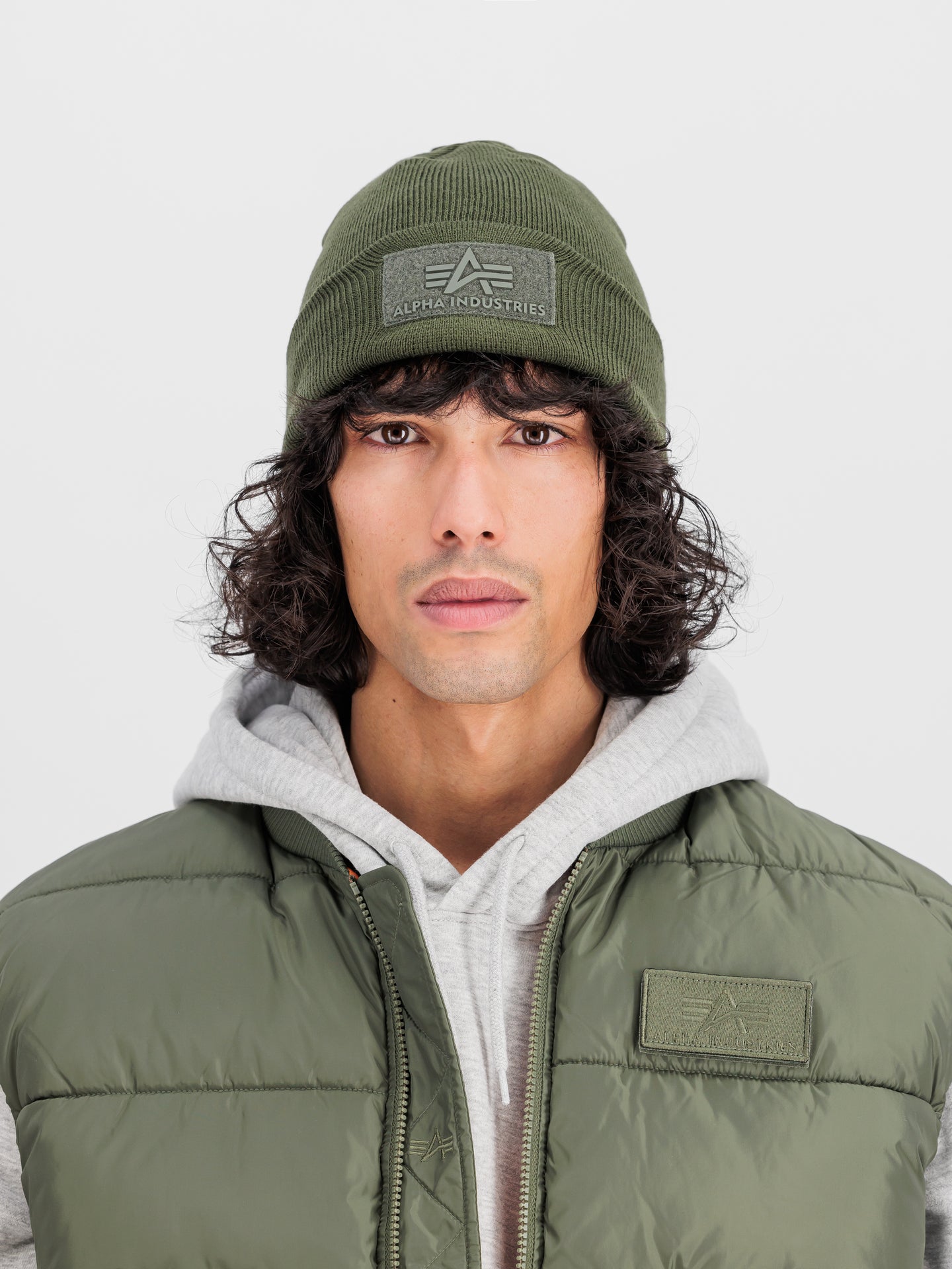 VLC Beanie Alpha Industries Czapka Zimowa Velcro Beanie118943