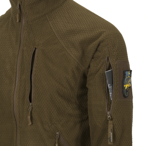 Bluza polarowa Alpha Tactical Grid Fleece Olive Green