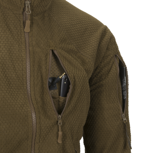 Bluza polarowa Alpha Tactical Grid Fleece Olive Green