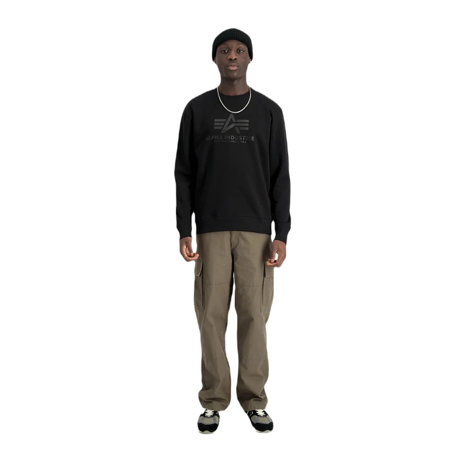 Bluza Alpha Industries Basic Carbon 146311