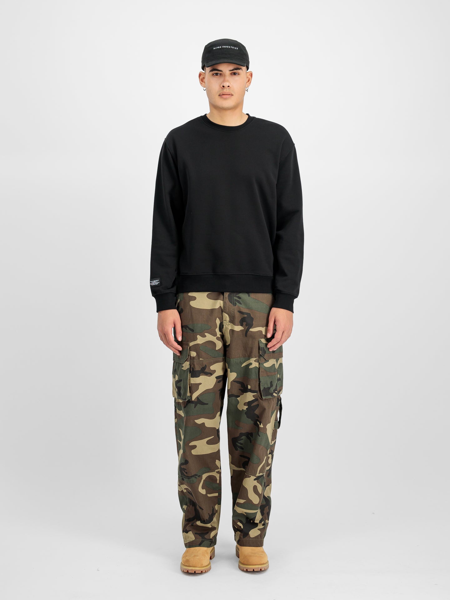 Bluza Alpha Industries Label Backprint Sweatshirt258307