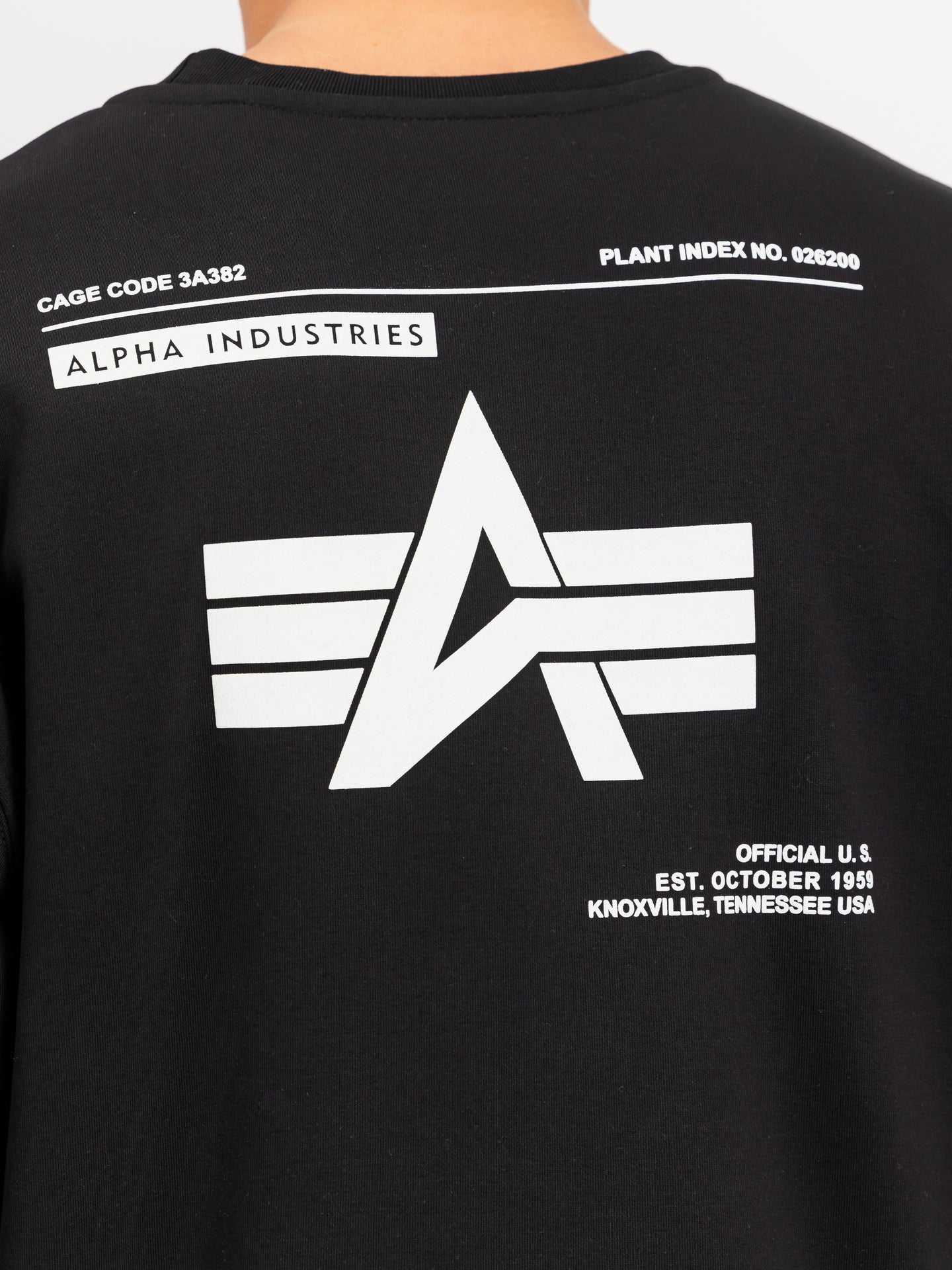 Bluza Alpha Industries Label Backprint Sweatshirt258307