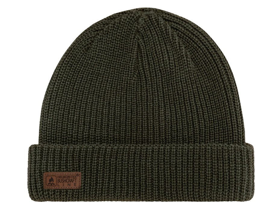 Czapka Helikon Merino Wanderer - Earth Brown / black / green