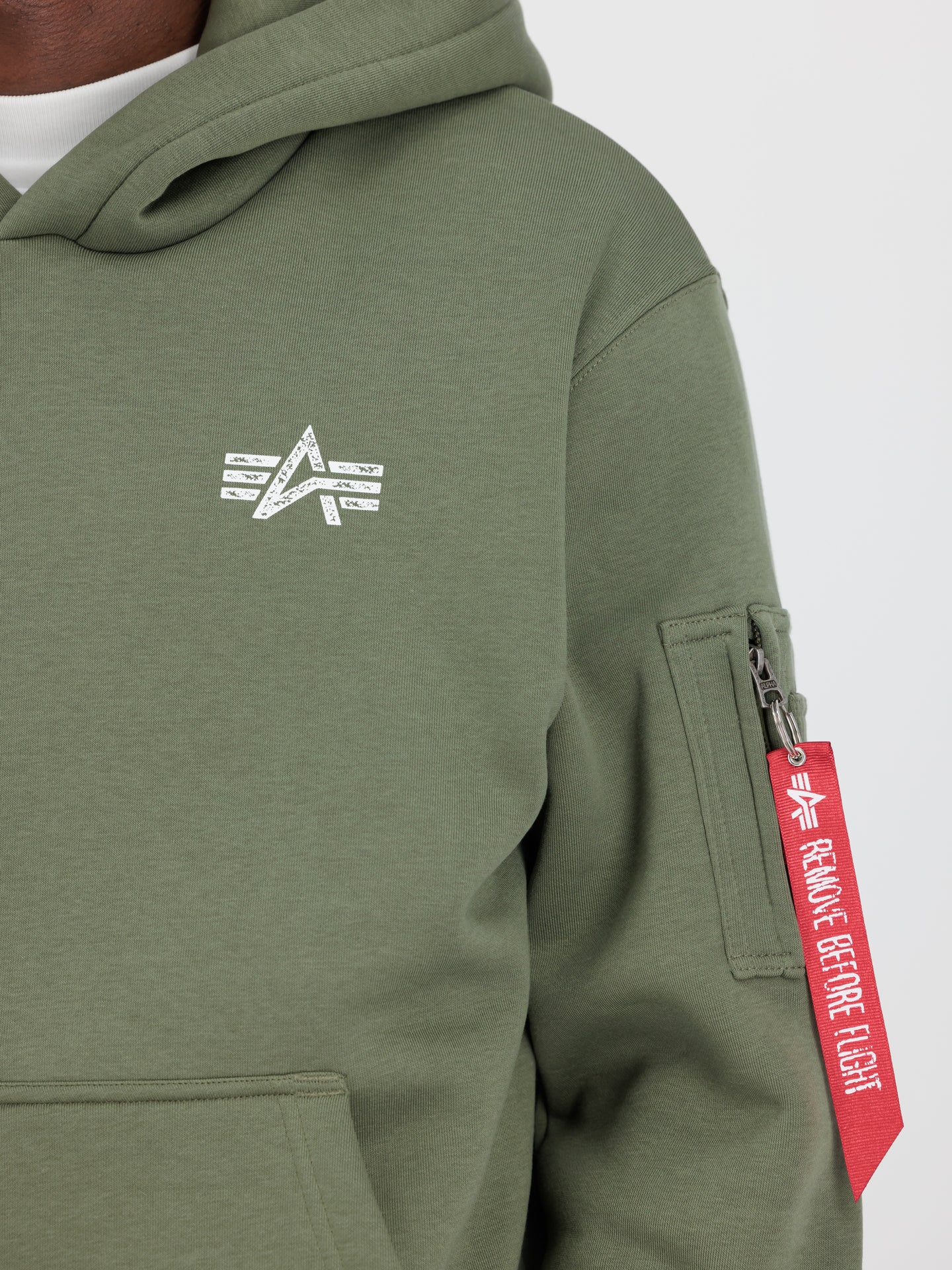 Signature Backprint Hoodie BluzaAlpha Industries 148341