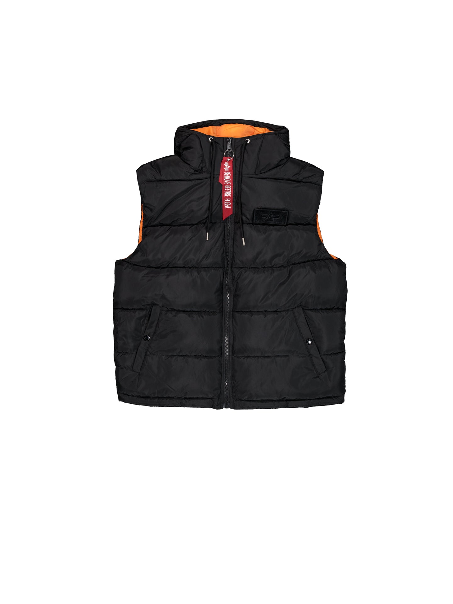 Bezrękawnik zKapturemAlpha Hooded Faux Down Puffer Vest118110