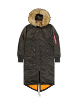 Kurtka Damska Długa Long Fishtail Field Jacket Women 198013
