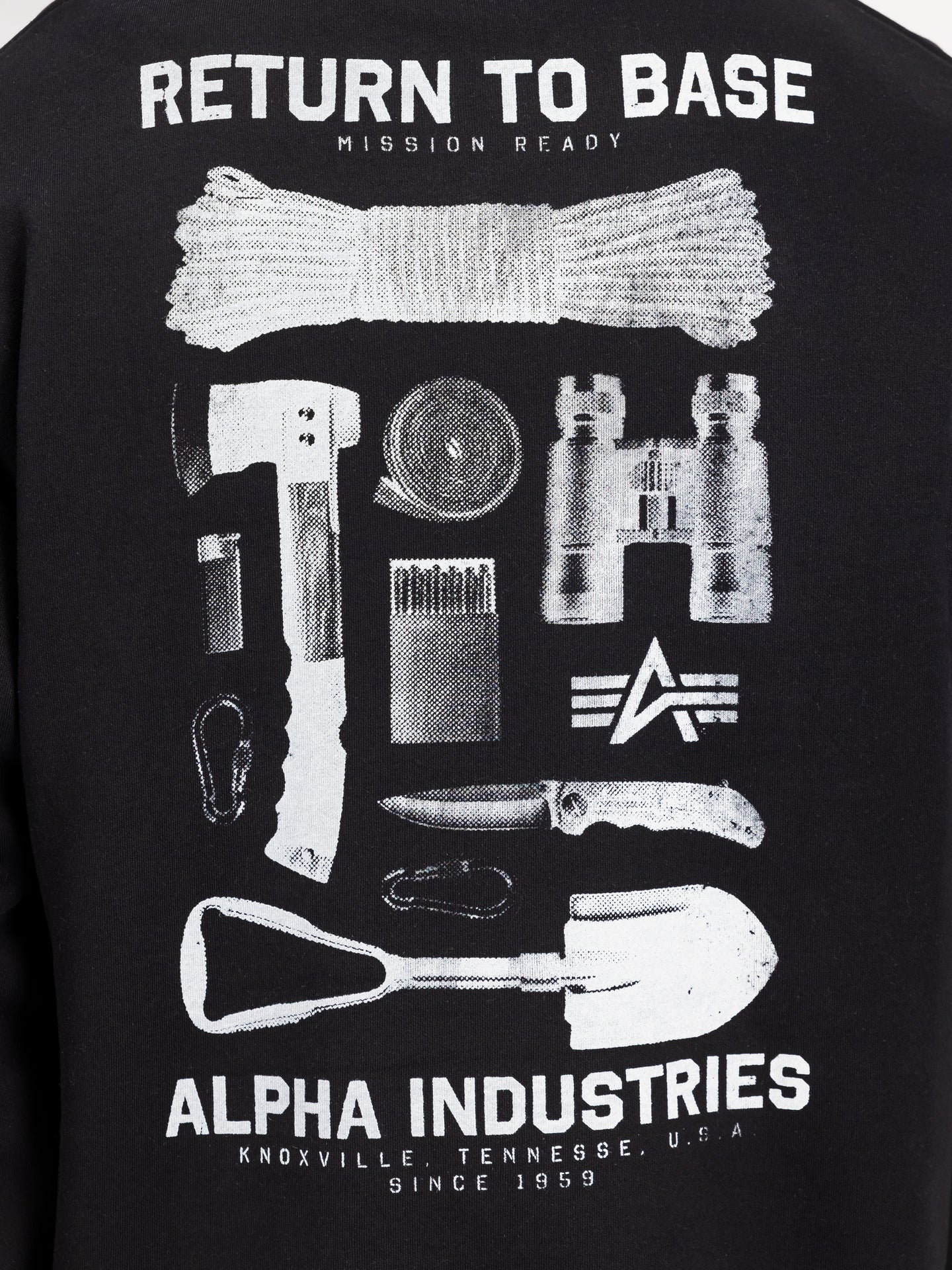 BluzaReturn To Base Hoodie Alpha Industries 266338