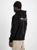 Signature Backprint Hoodie BluzaAlpha Industries 148341