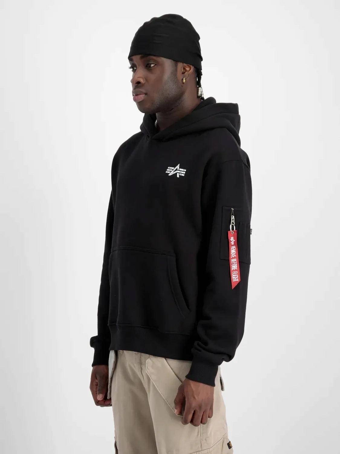 Signature Backprint Hoodie BluzaAlpha Industries 148341