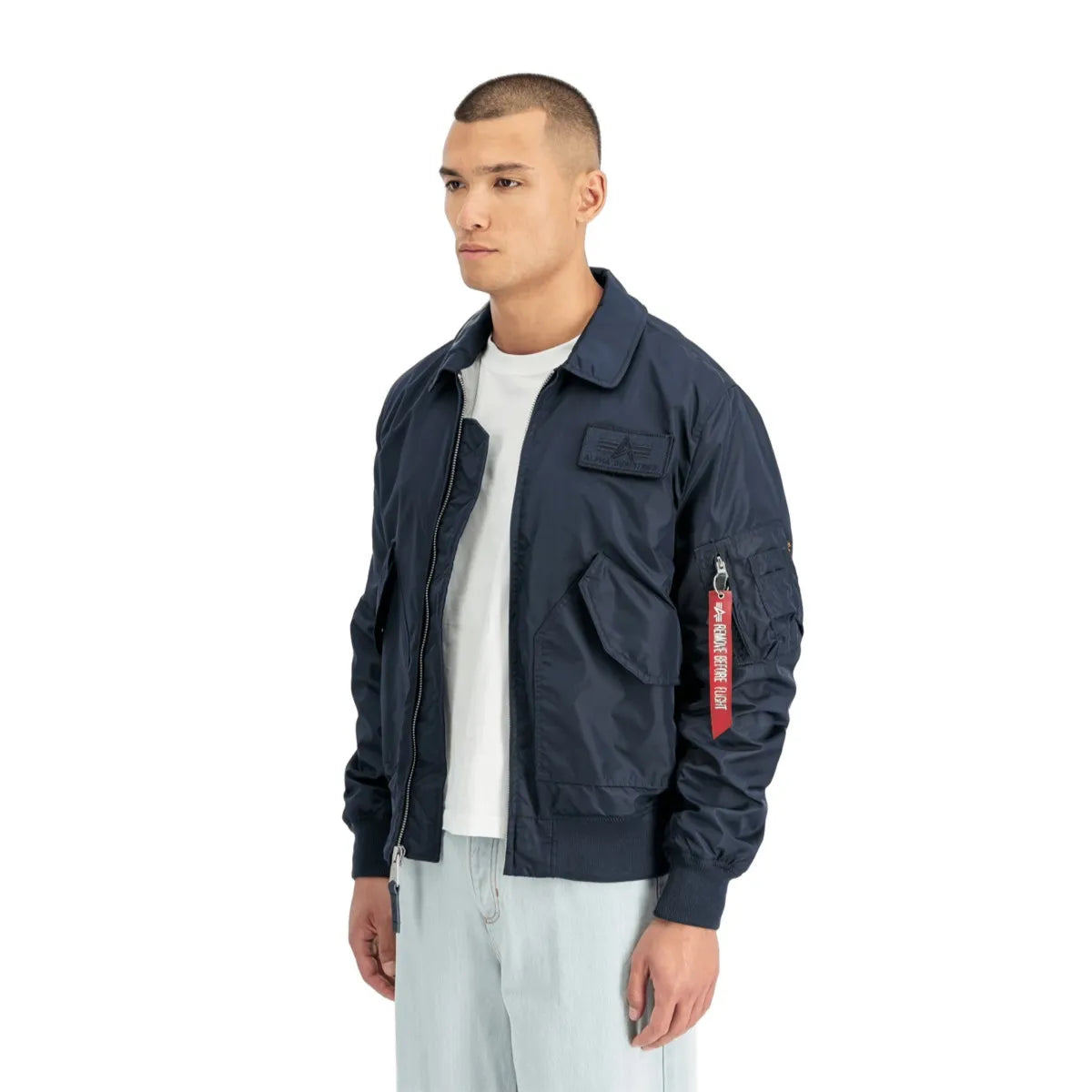 Kurtka przejściowa Alpha Industries CWU-36/P TT Light Bomber Jacket 266101 03