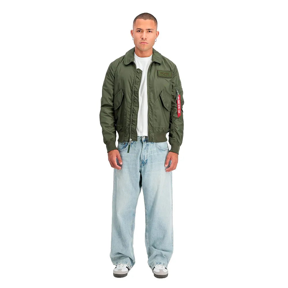 Kurtka przejściowa Alpha Industries CWU-36/P TT Light Bomber Jacket 266101 03