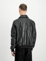 Alpha Industries kurtka skórzana CWU-45/P Leather kurtka lotnicza 266106