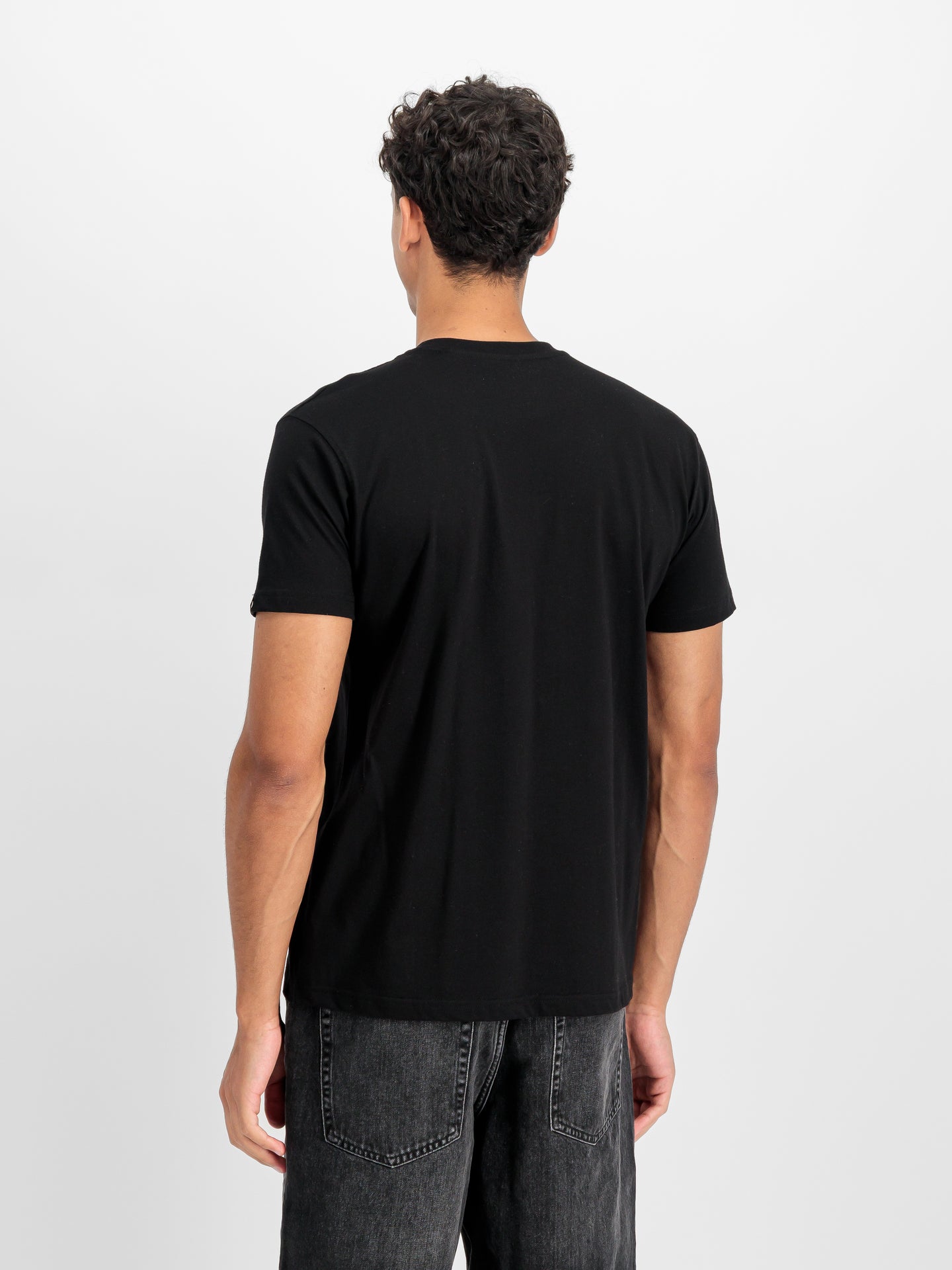 Basic Big Logo Effect Print T-Shirt 100501EP