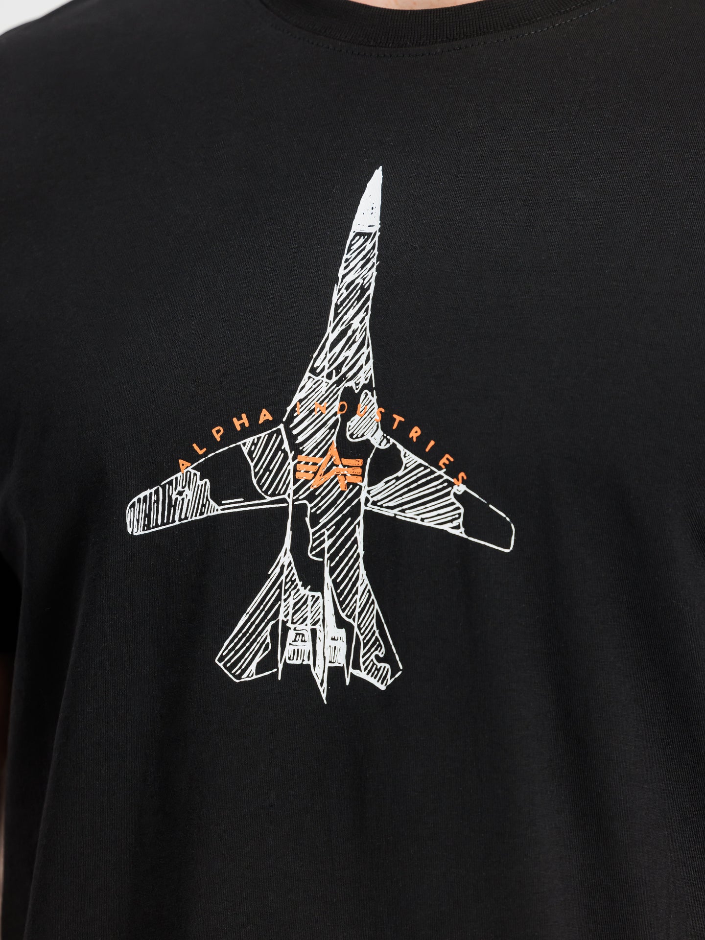 Air Force Sketch T-ShirtF-15C Eagle - The Watchdog 0172