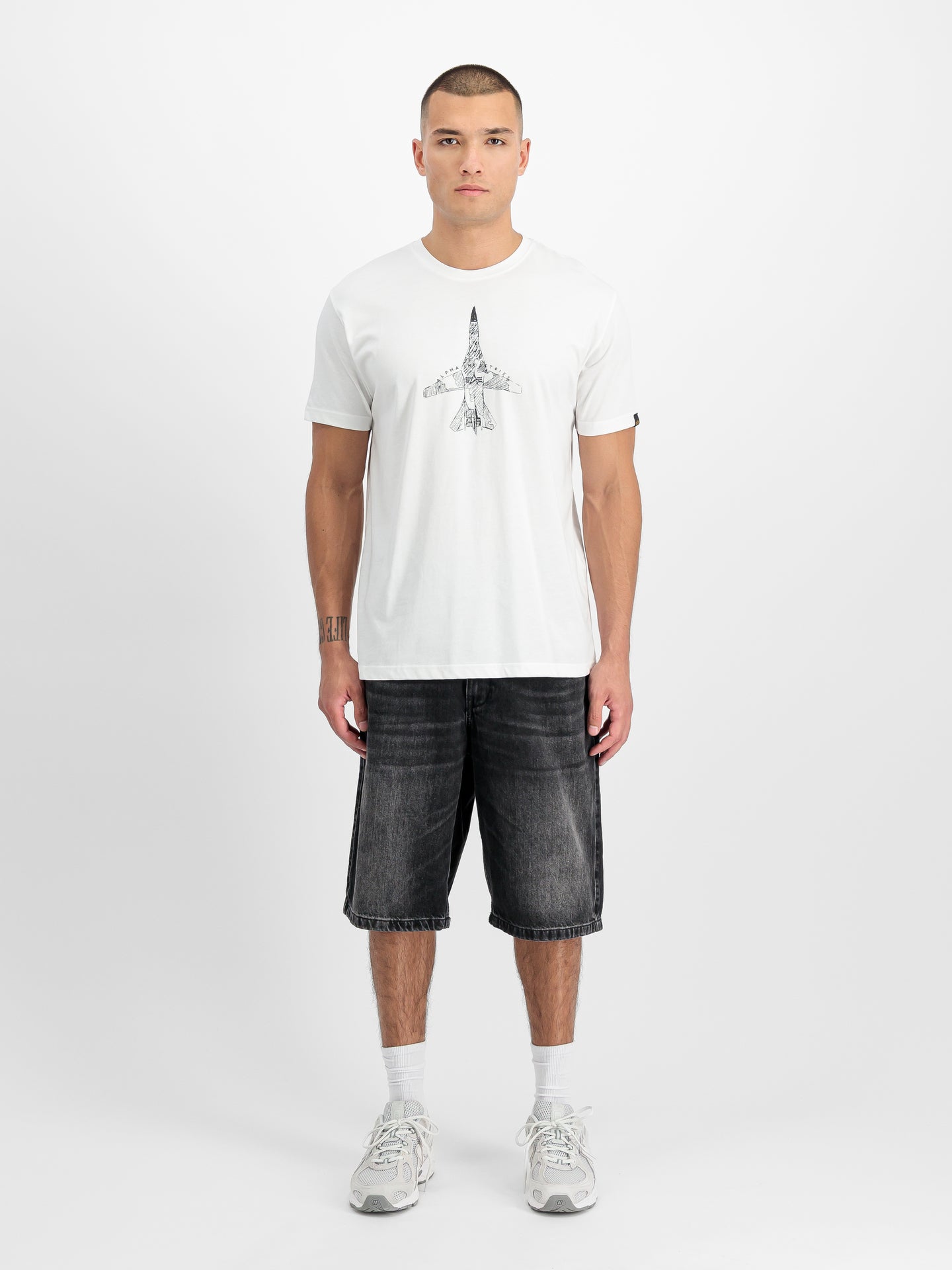 Air Force Sketch T-ShirtF-15C Eagle - The Watchdog 0172