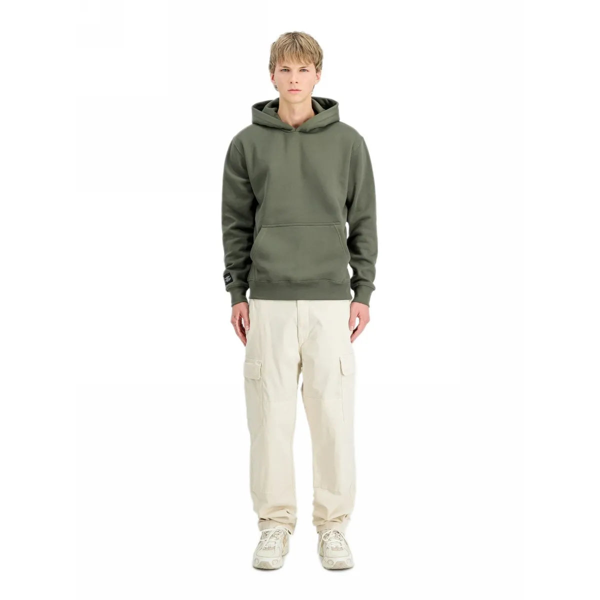 Bluza z kapturem Alpha Industries Label Backprint Hoodie 258333