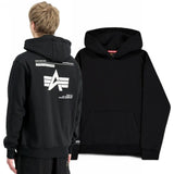 Bluza z kapturem Alpha Industries Label Backprint Hoodie 258333