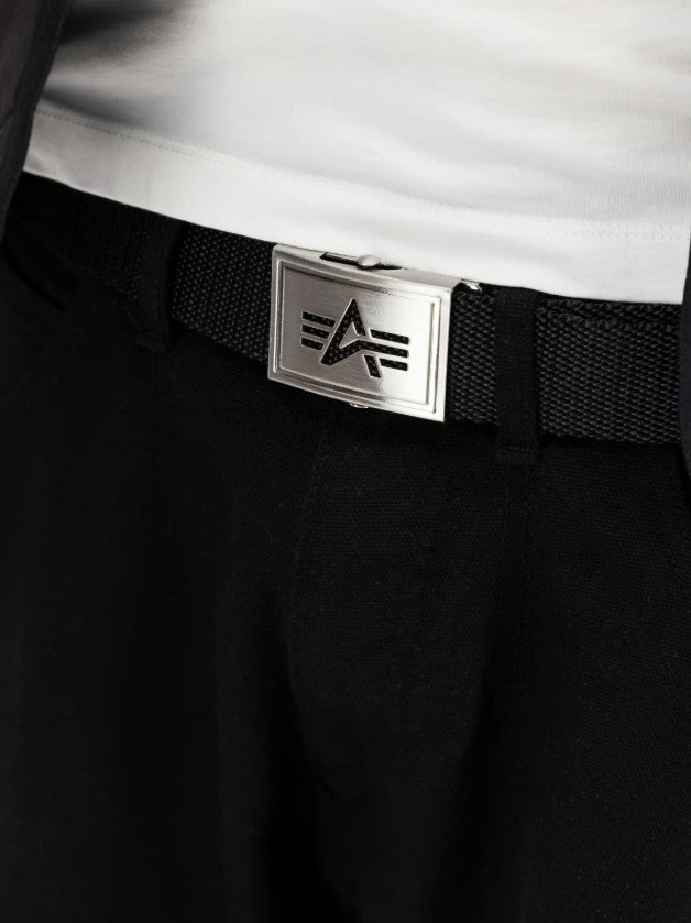 Pasek Alpha Industries Heavy Duty Logo Belt
