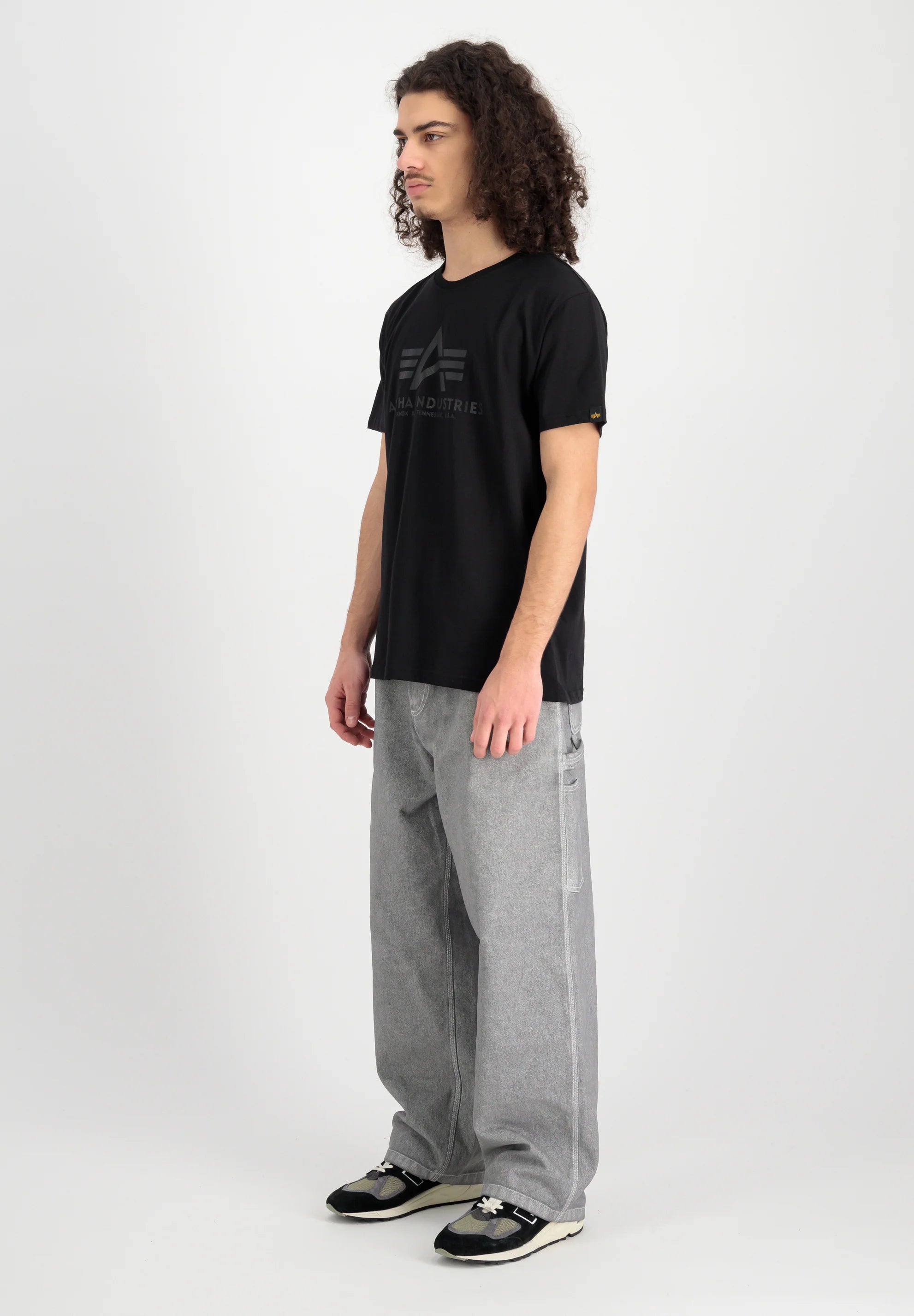 T-Shirt Basic Big Logo Carbon L-XL-2XL-3XL 100501CB