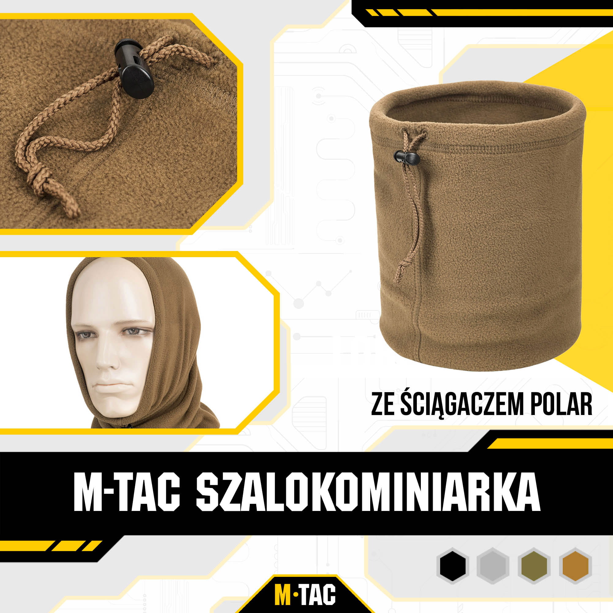 M-Tac szalokominiarka Elite ze ściągaczem polar (260g/m2)