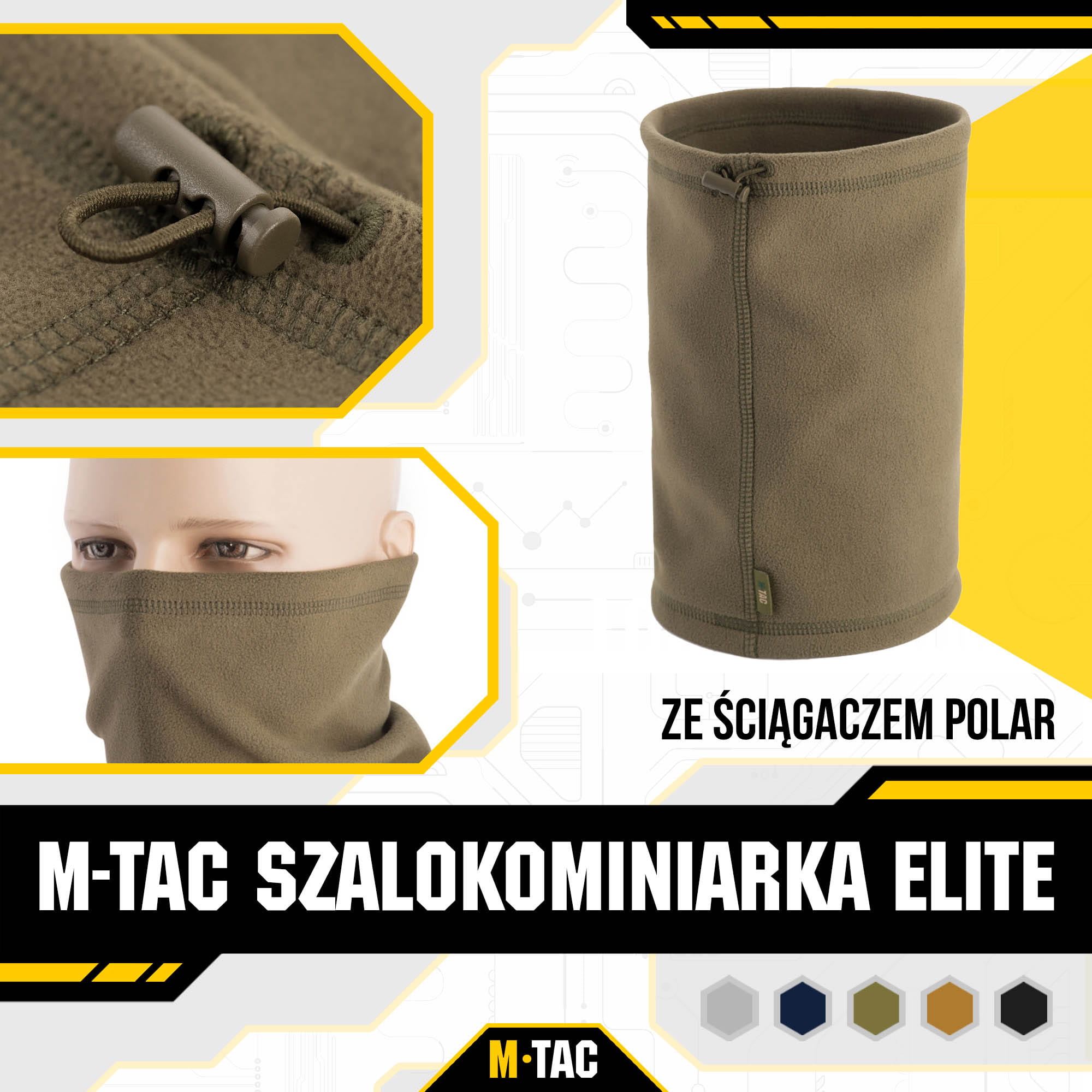 M-Tac szalokominiarka Elite ze ściągaczem polar (270g/m2)