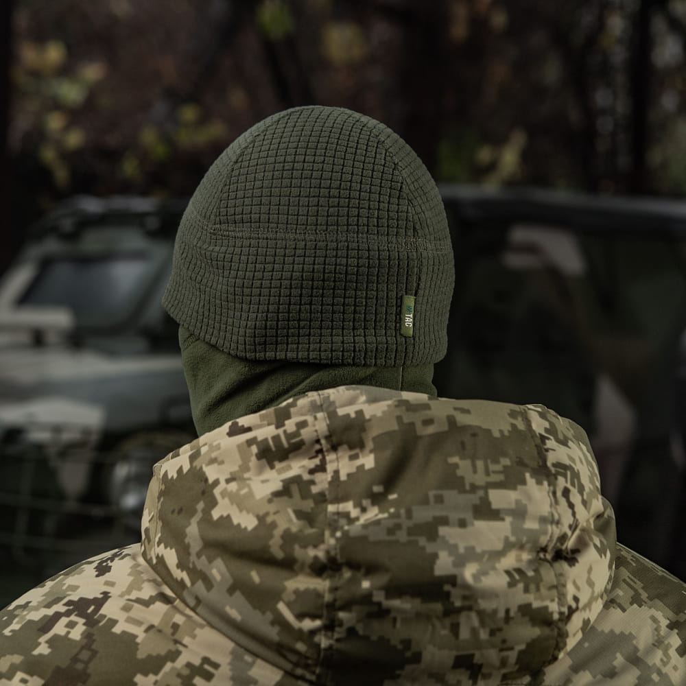 M-Tac Fleece Rip-Stop Under-Helmet Cap