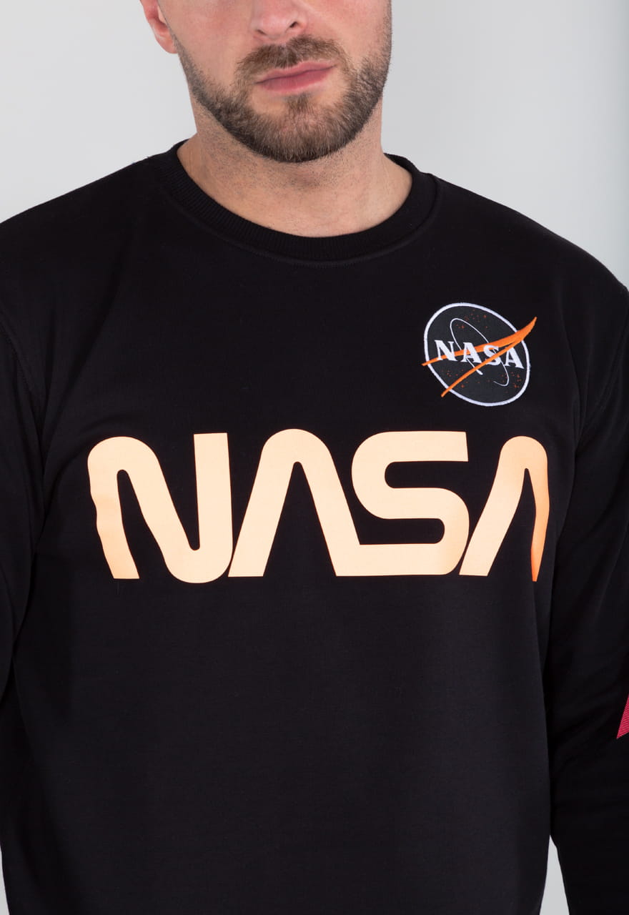 NASA Reflective Sweater Alpha Industries L/XL/XXL Bluza Odblaskowa178309