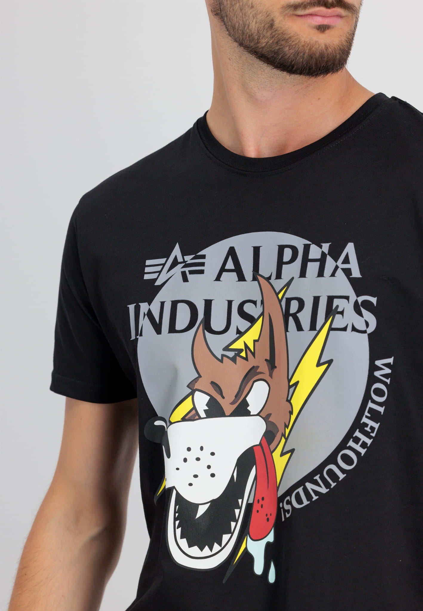 Wolfhounds T-shirt Alpha Industries L/XL 108503