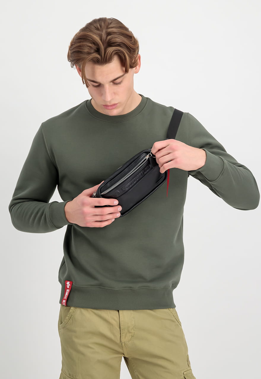 RBF Leather Waistbag Alpha Industries Saszetka Skórzana 126913