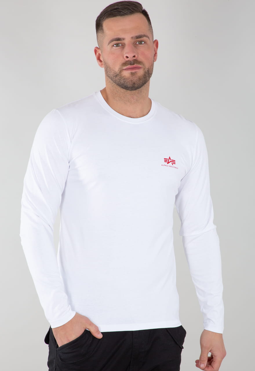 Back Print Heavy LS Alpha Industries M/L Bluza z Długim Rękawem 116571