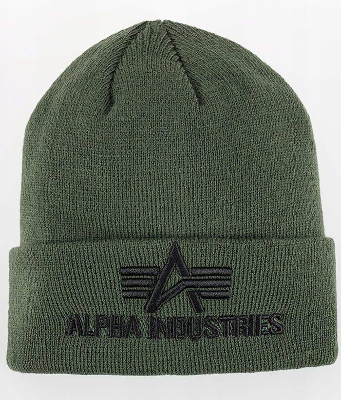 3D Beanie Alpha Industries Czapka Zimowa 168910