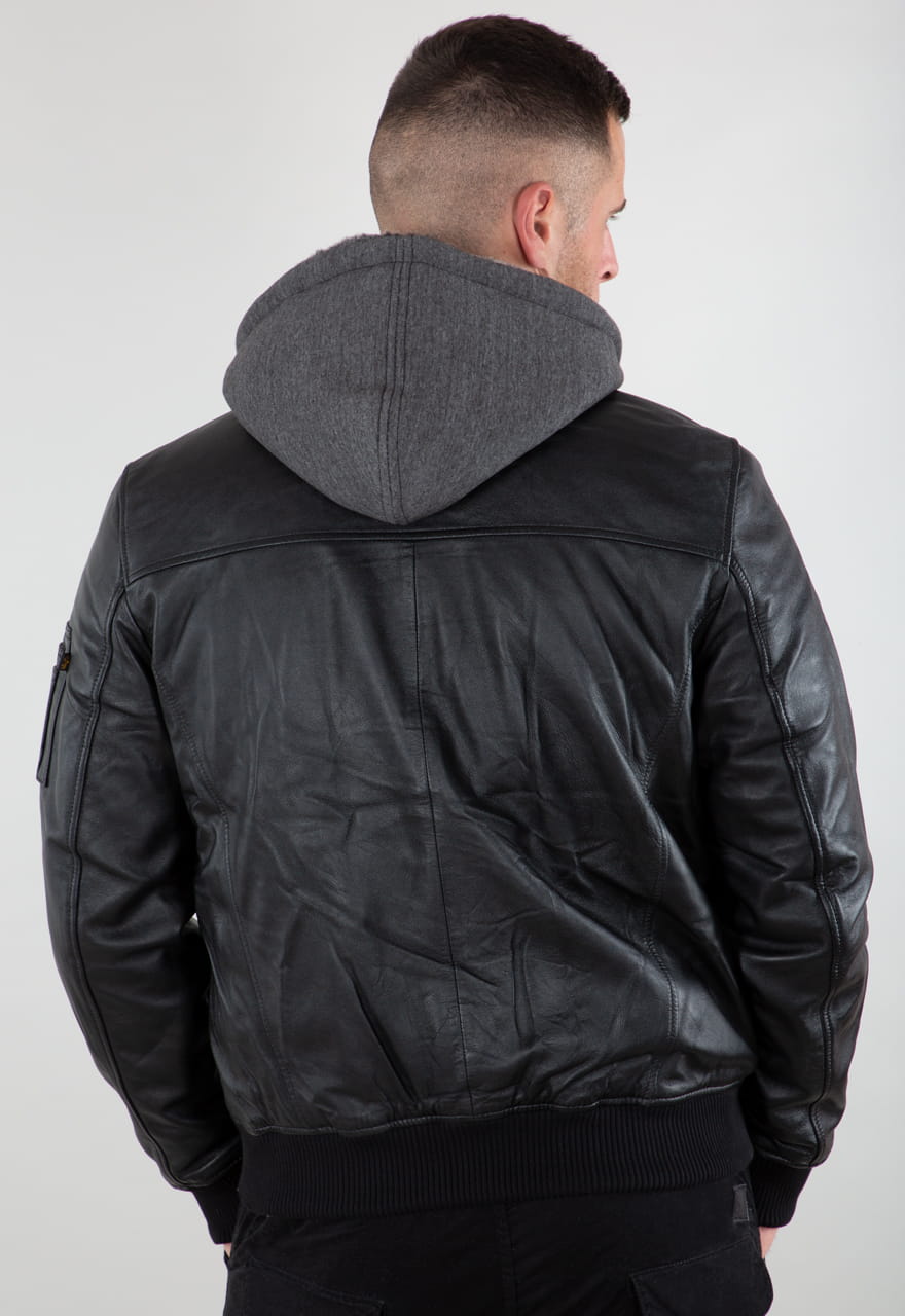 MA-1 D-Tec Leather Kurtka skórzana Alpha Industries193129