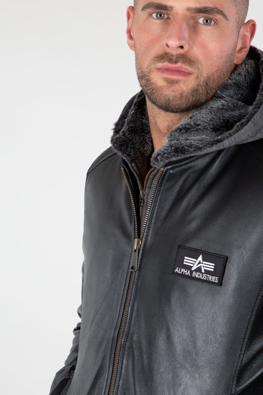 MA-1 D-Tec Leather Kurtka skórzana Alpha Industries193129