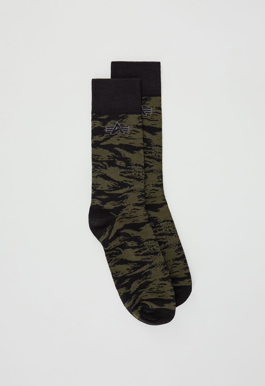 Graphic AOP Socks 3 Pack Skarpety Alpha Industries 43-46 118928