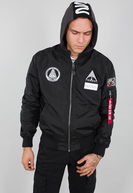 MA-1 TT Hood NASA Alpha Industries Kurtka L/XL/2XL 126107