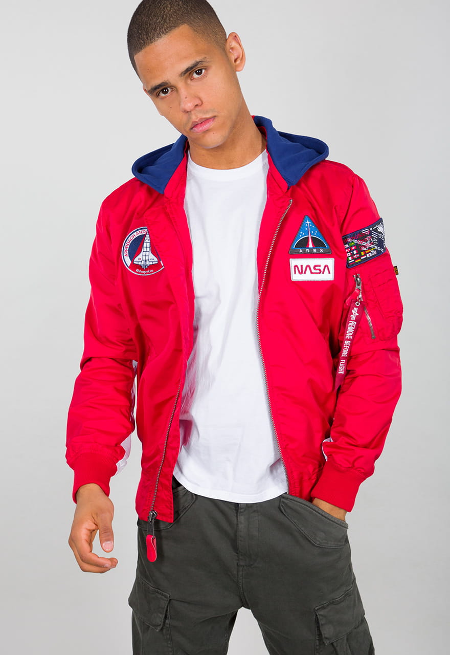 MA-1 TT Hood NASA Alpha Industries Kurtka L/XL/2XL 126107