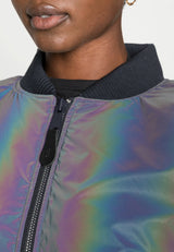 MA-1 VF 59 Rainbow Reflective Kurtka Odblaskowa Alpha Industries L 191118RR