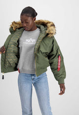 MA-1 OS Hooded Wmn Kurtka Damska Alpha Industries 118005