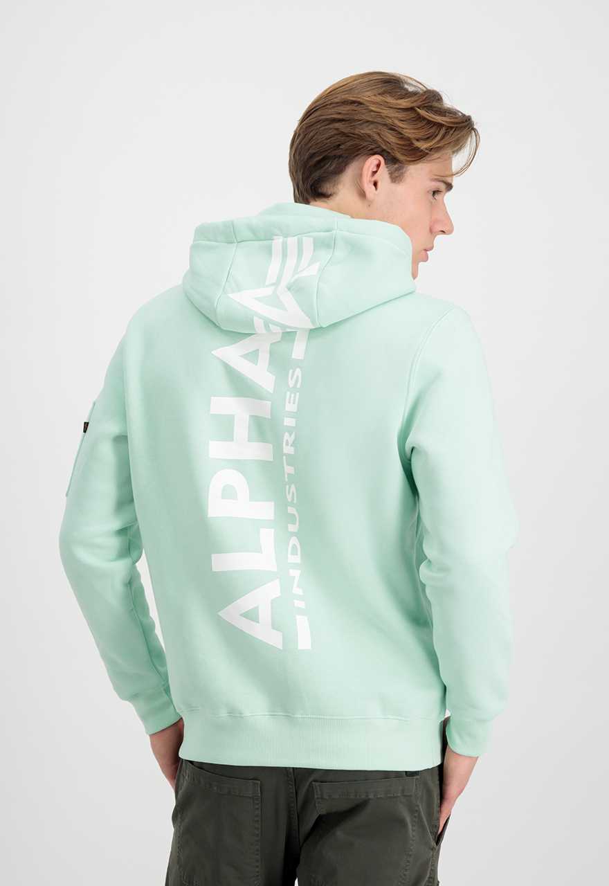 Back Print Hoody Alpha IndustriesXL/2XL/3XL/4XL 178318