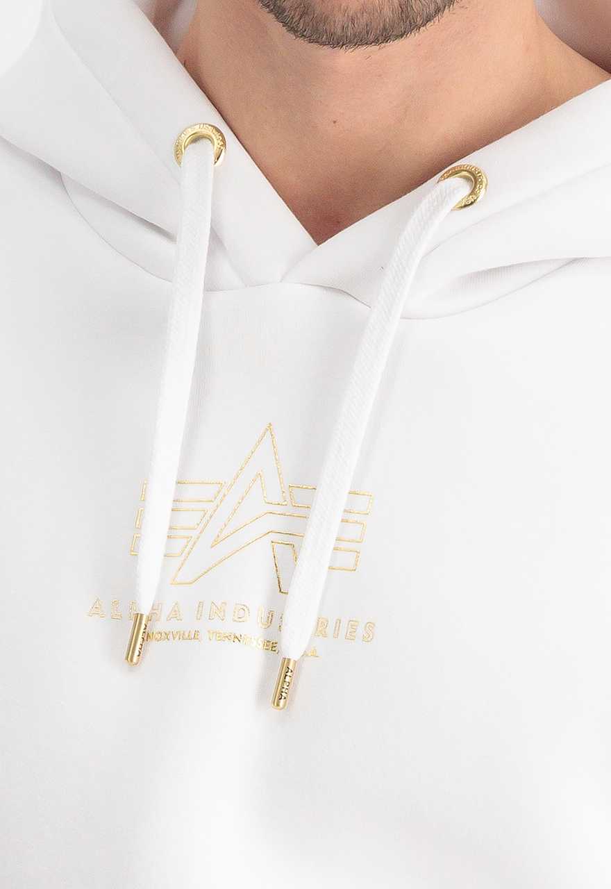 Basic Hoody ML Foil Print Bluza Alpha Industries 3XL 106332