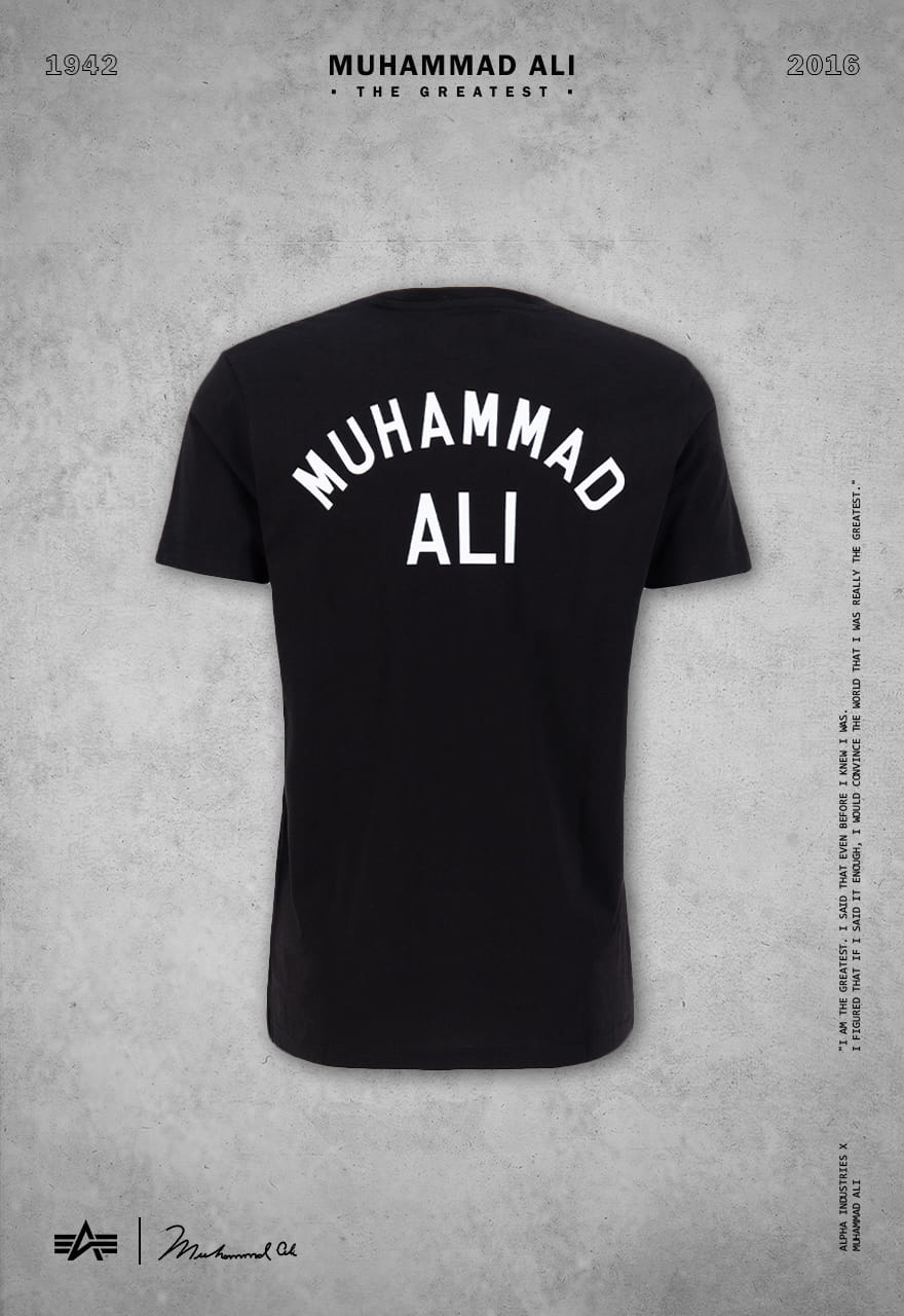Muhammad Ali BP T-Shirt Alpha Industries M/L/XL/2XL 136517