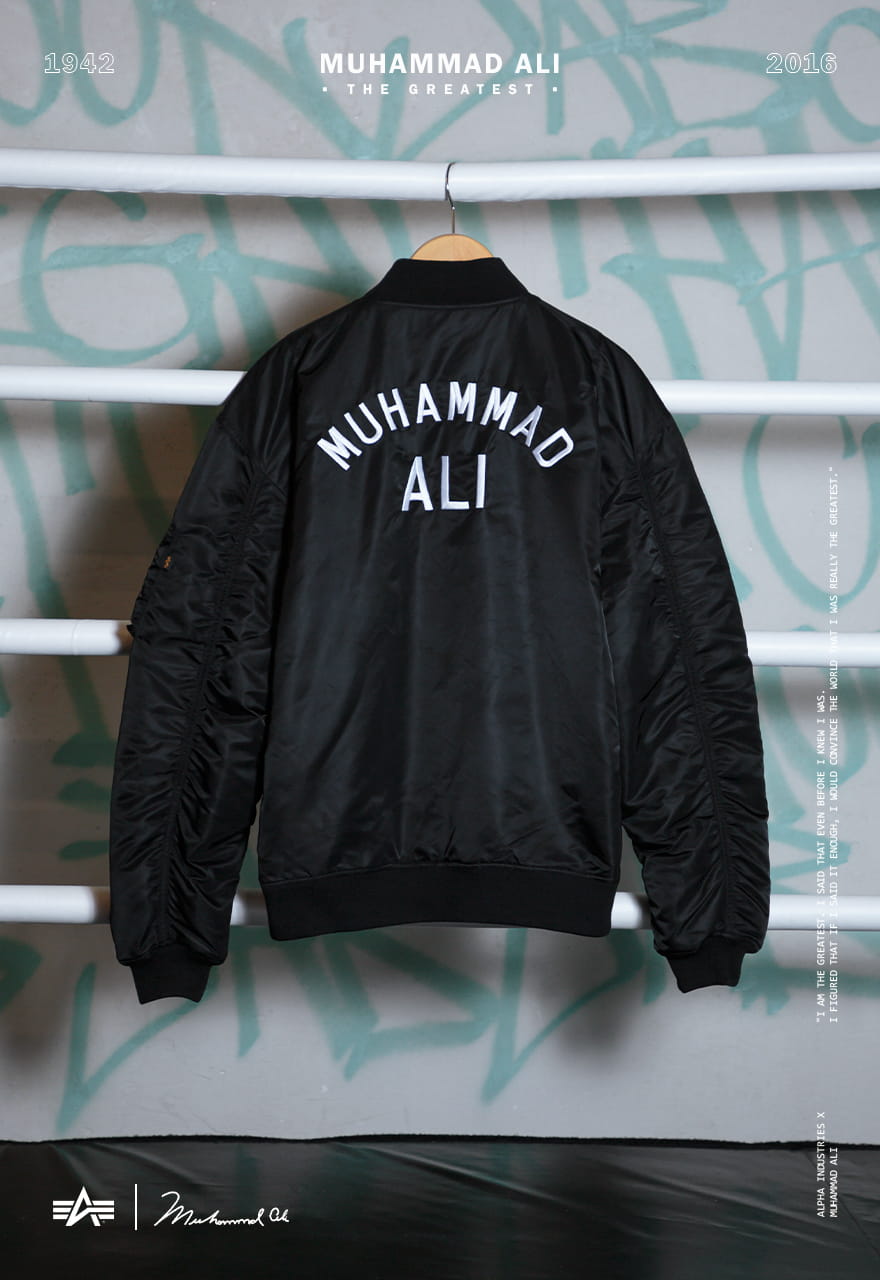 MA-1 Alpha Industries x Muhammad AliKurtka L/XL/2XL 136138