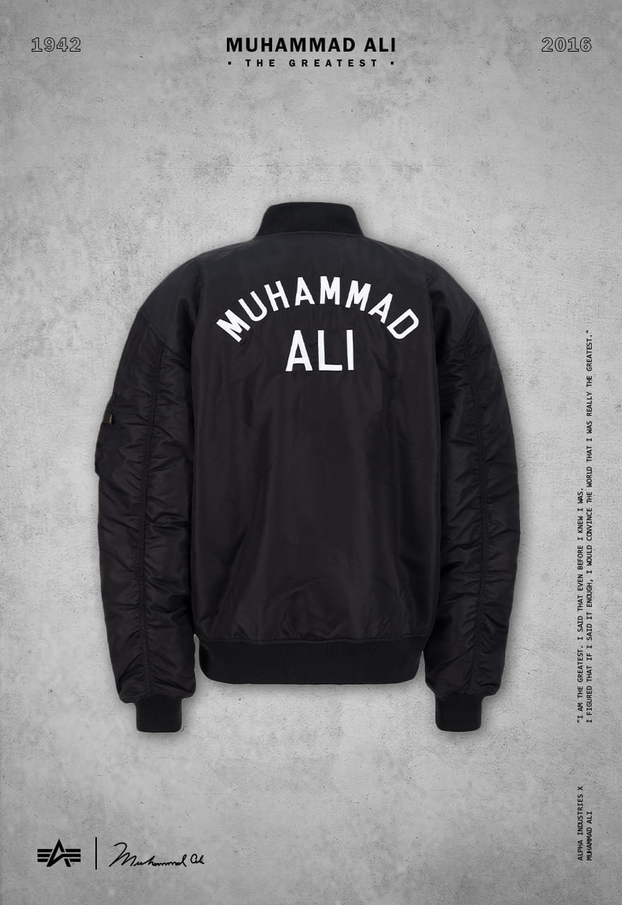 MA-1 Alpha Industries x Muhammad AliKurtka L/XL/2XL 136138