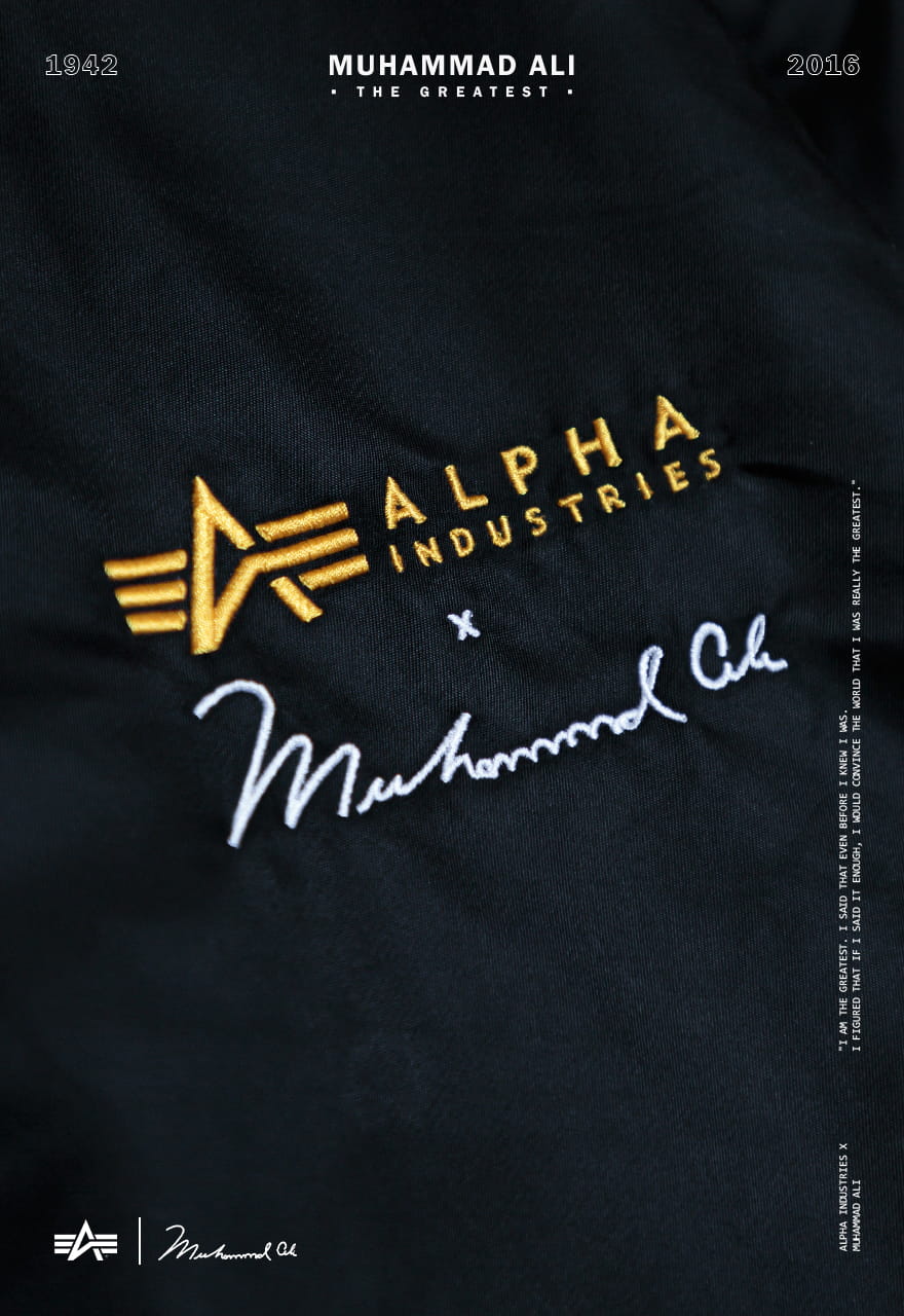 MA-1 Alpha Industries x Muhammad AliKurtka L/XL/2XL 136138