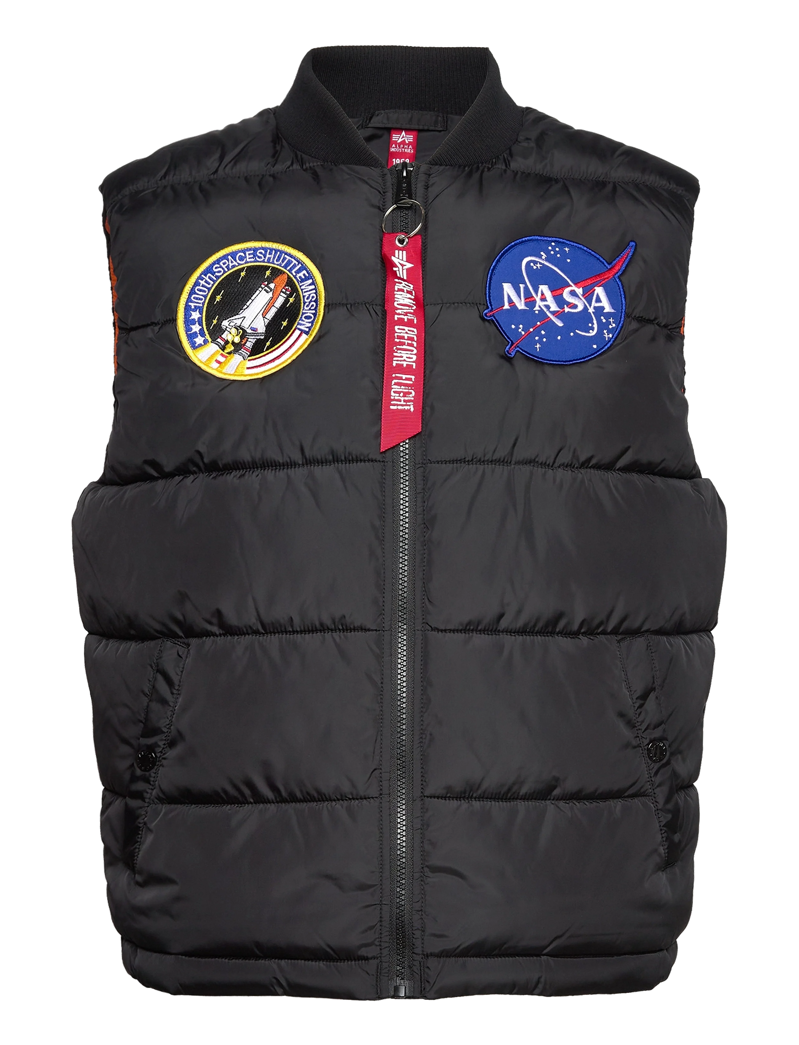 Puffer Vest NASA Industries S/M/L/XL/2XL/3XL/4XL/5XL 118124