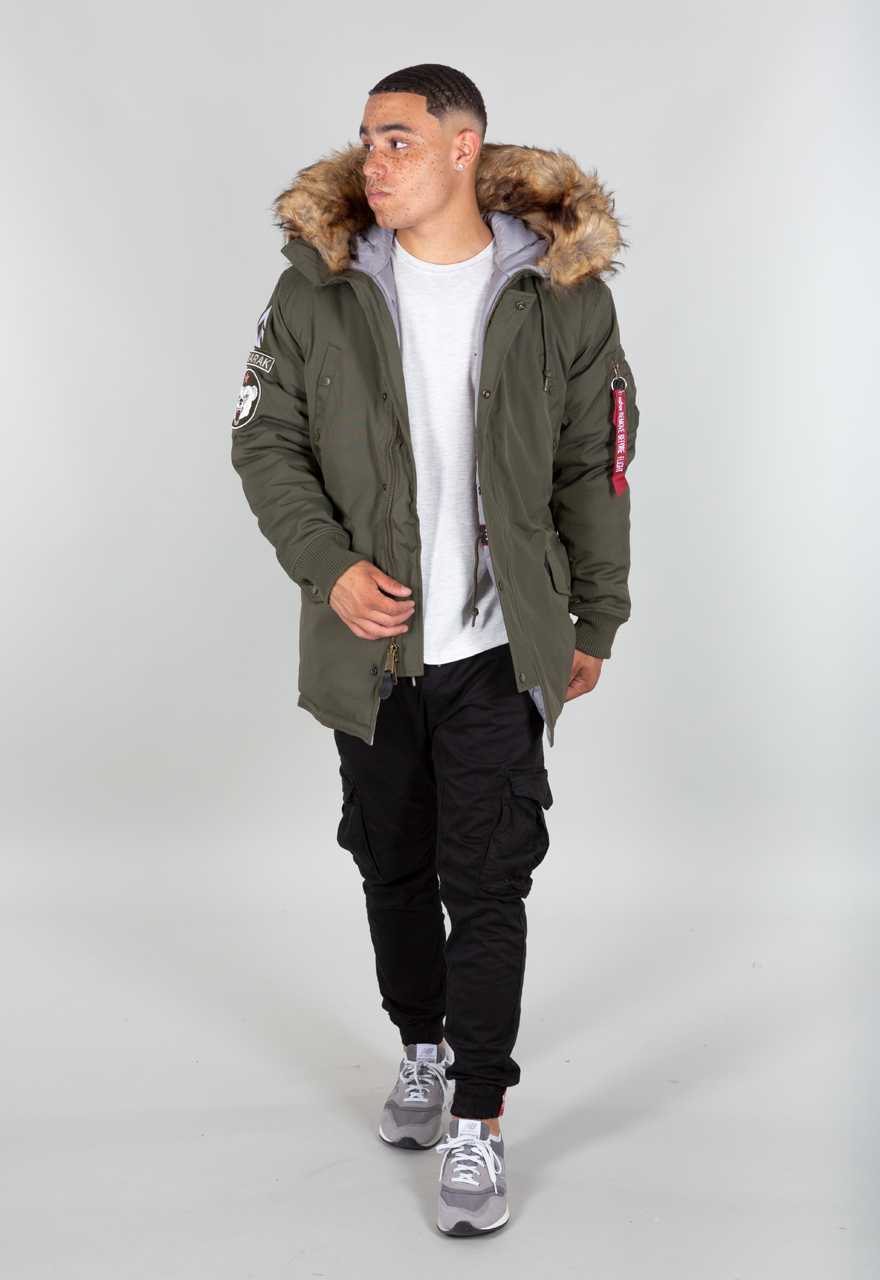 Arctic Discoverer ALPHA INDUSTRIES S/M/L/XL/2XL/3XL/4XL/5XL -118100- 142