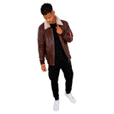 G1 Leather Jacket ALPHA INDUSTRIES 2XL/3XL128191 - 20 - brown